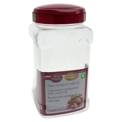 Clear Container with lid - Case of 18