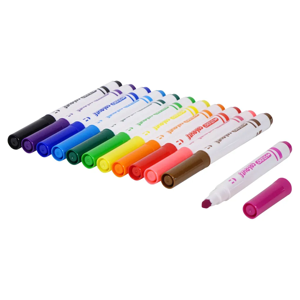 Mini Marker set 12PK (Assorted Colours) - Case of 30