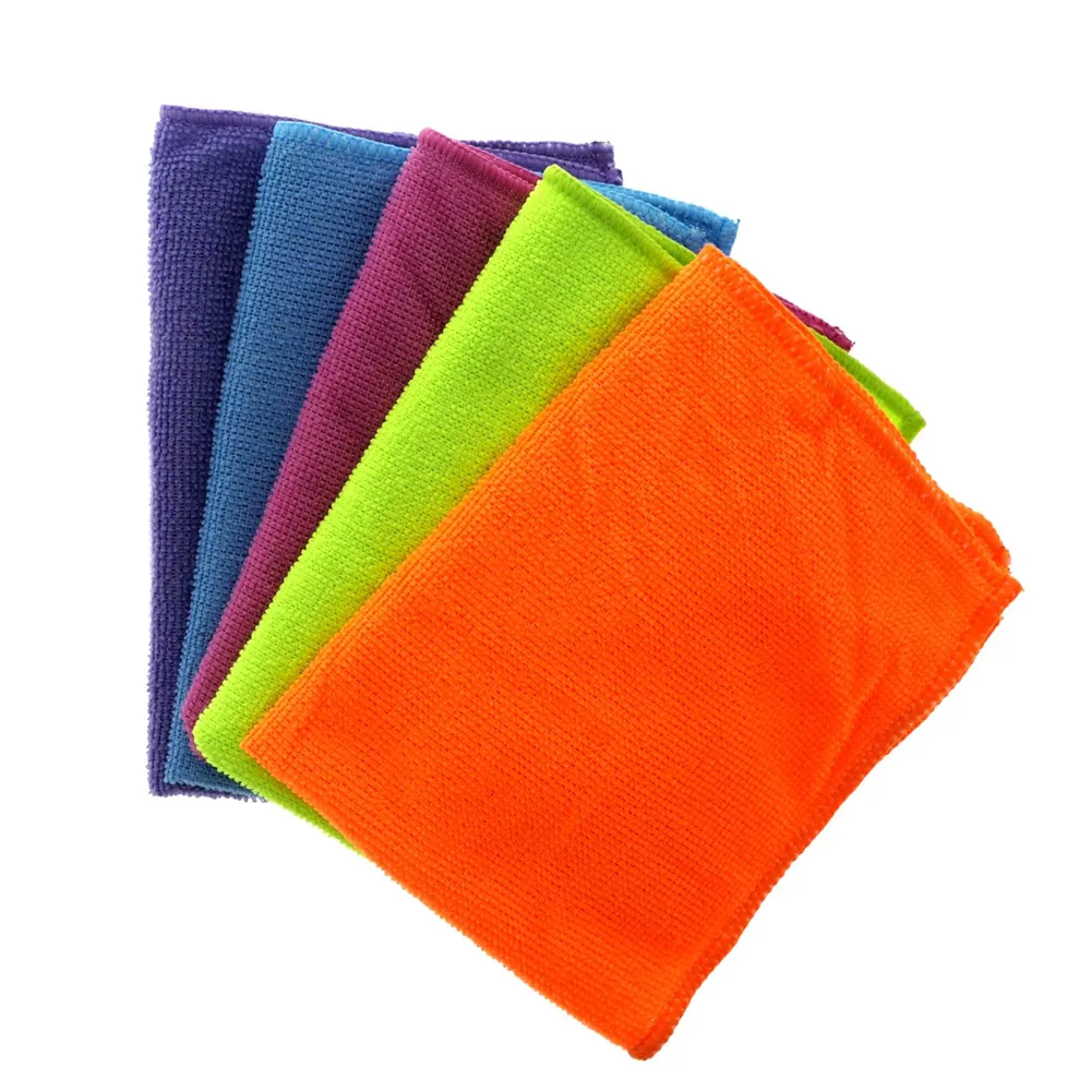 Dollarama Microfibre Cloths 5PK (Assorted Colours) - Case of 48