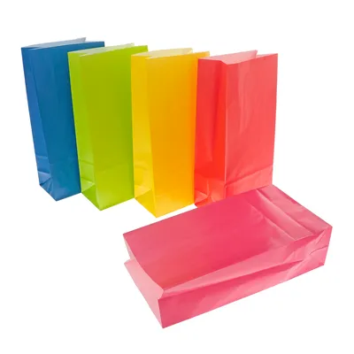Loot Bags 10PK (Assorted Colours) - Case of 24