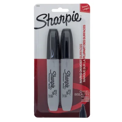 2PK Sharpie Chisel Markers - Case of 6