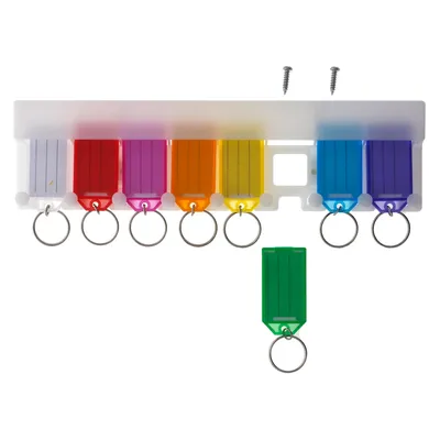 Keychain 8PK with Rack - Case of 12