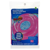 Large Inflatable Swim Ring w/handles - Case of 18