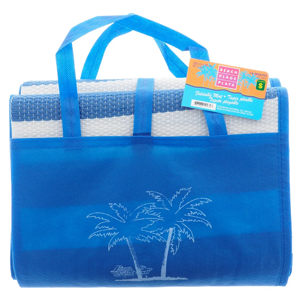 Dollarama Folded Beach Mat with Handle - Case of 12 | Coquitlam Centre