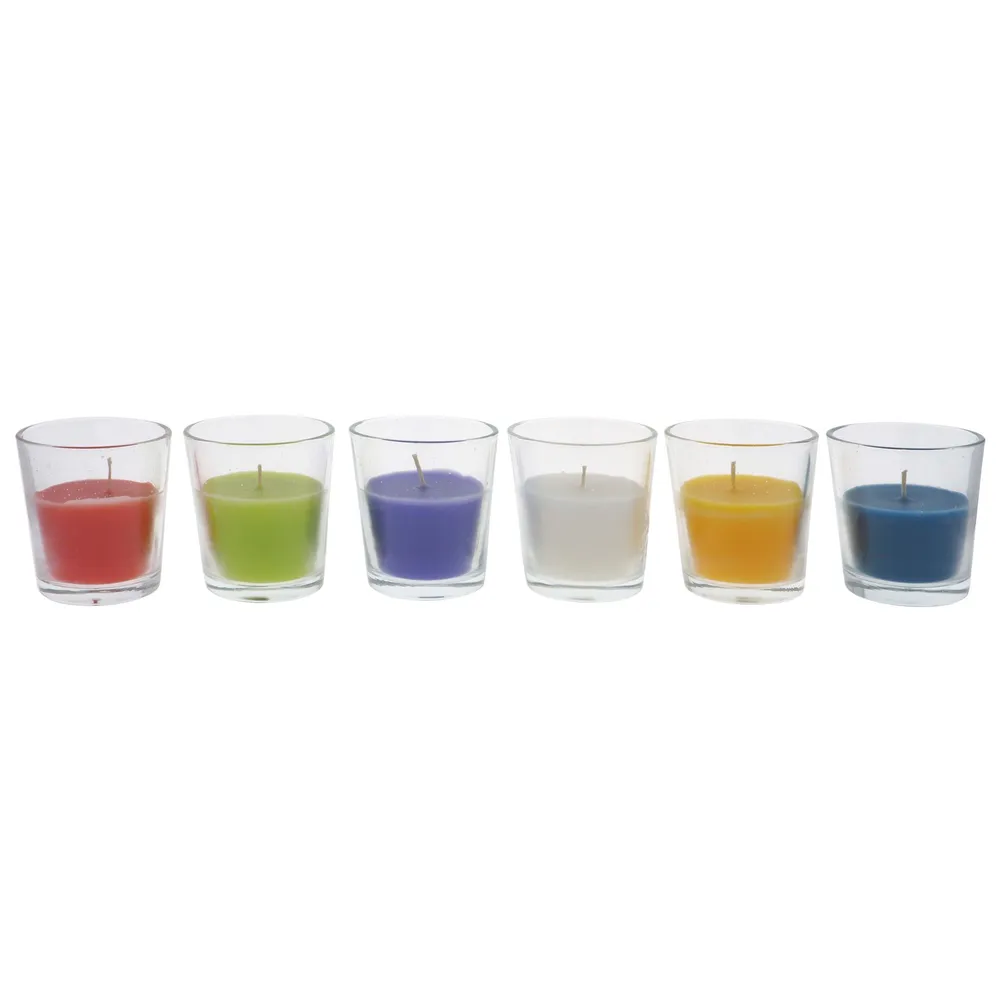 Scented Candle in Glass Jar (Assorted Aromatic Scents) - Case of 24