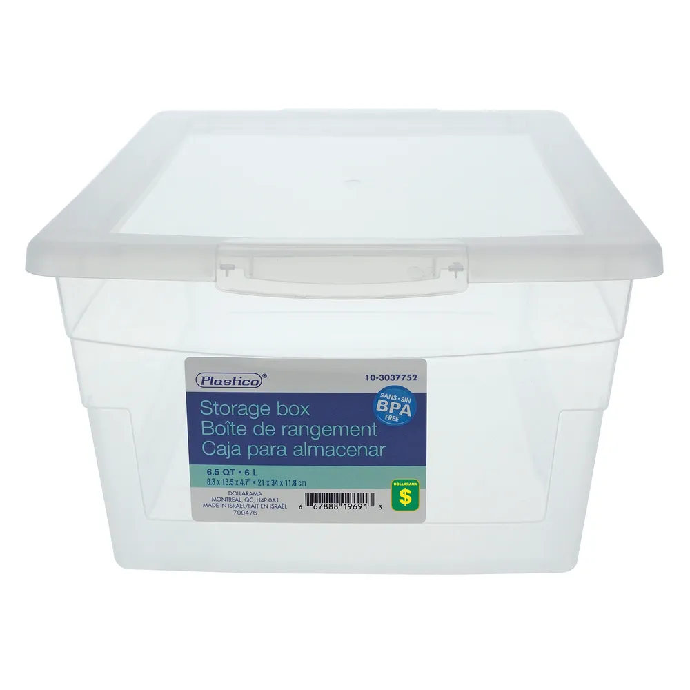 5.Storage Box with Cover - Case of 24