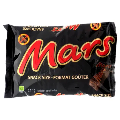 Mini Mars Laydown Fun Size Bag - Case of 20