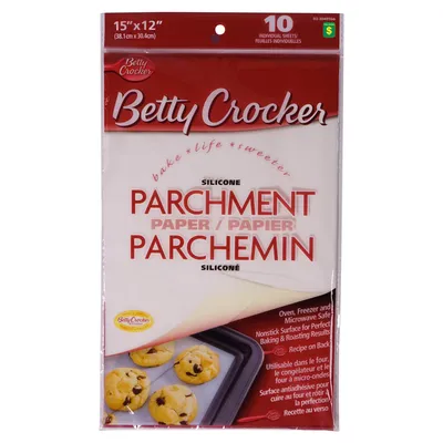 Silicone Parchment Paper Sheets 10PK - Case of 72