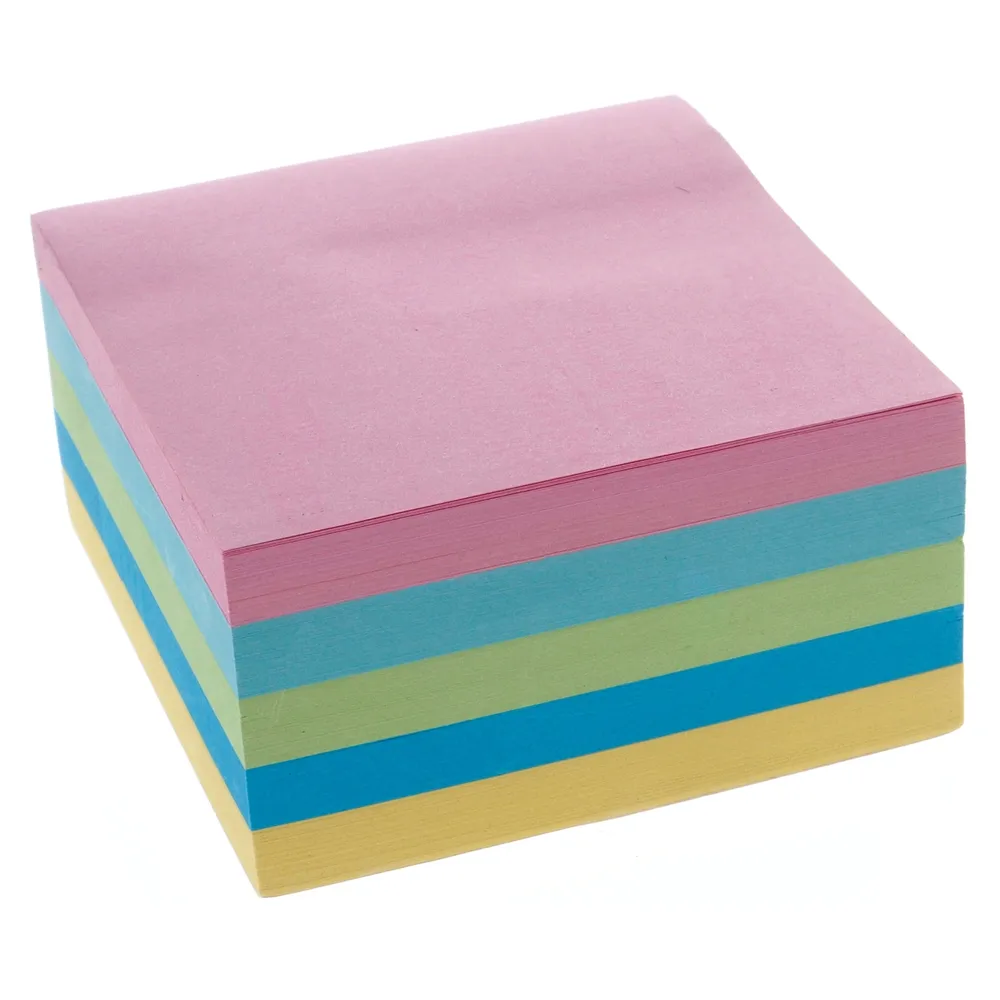 400 Self-Adhesive Notes (Assorted Colours) - Case of 24