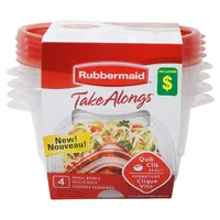 Food Containers 4PK - Case of 8