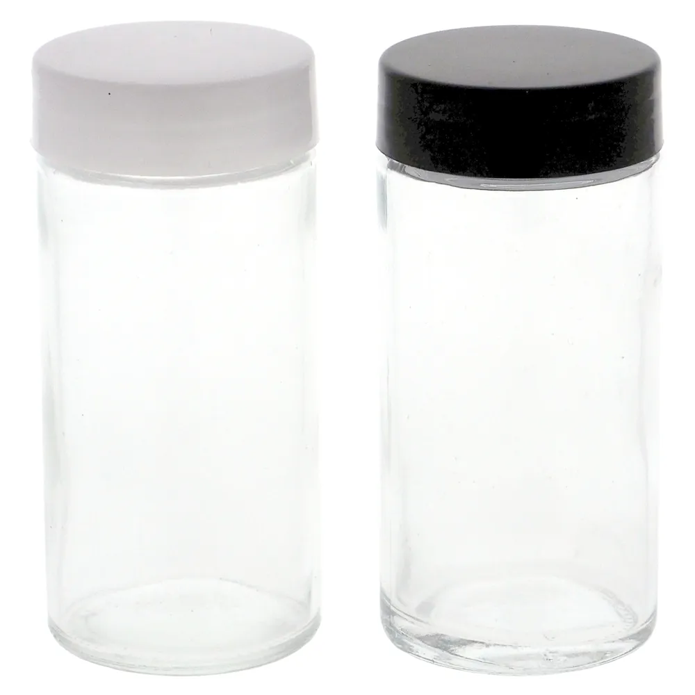 Glass Spice Jar 3PK (Assorted Colours) - Case of 24