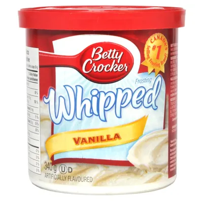 Whipped Vanilla Frosting - Case of 12