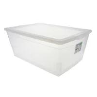 15L Storage Box with Cover - Case of 18