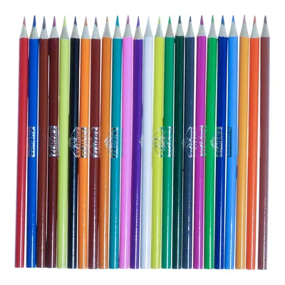 24PC of Colour Pencils - Case of 18
