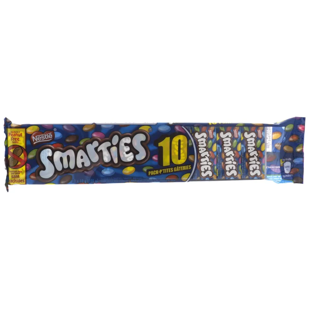 Smarties Snack Size 10PK - Case of 26
