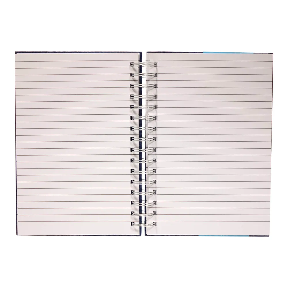 Spiral Bound Textured Notebook (Assorted Colors) - Case of 12