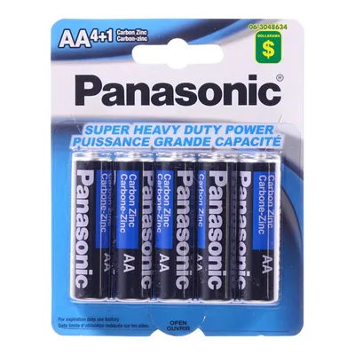 4 AA Carbon Zinc Batteries - Case of 48