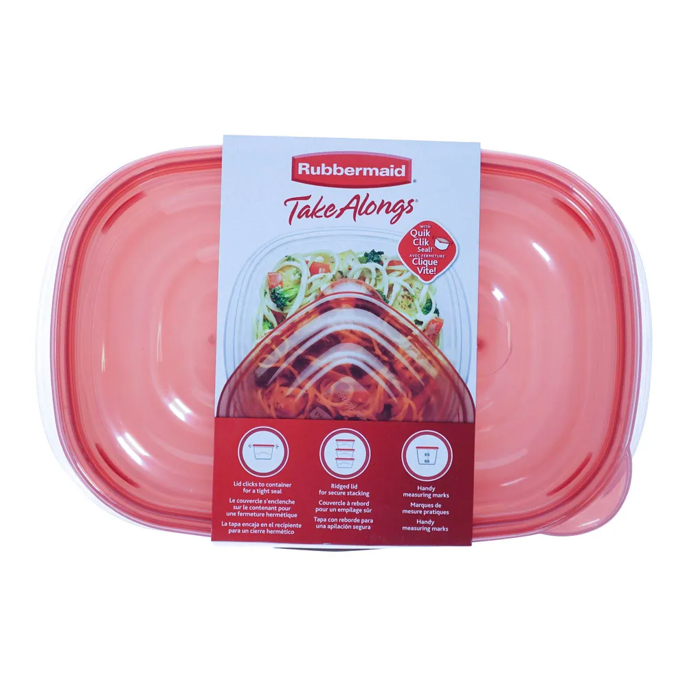 Food Containers 3PK - Case of 8