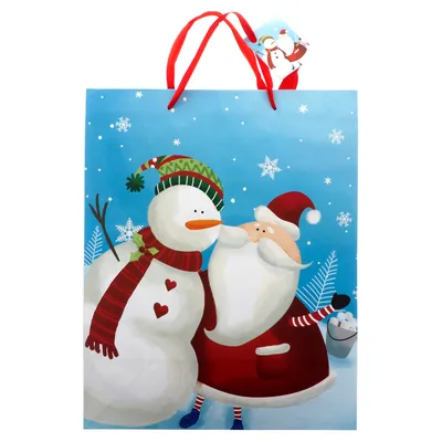 Large Christmas Gift Bags - Case of 72