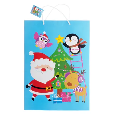 Christmas Large Gift Bags - Case of 72