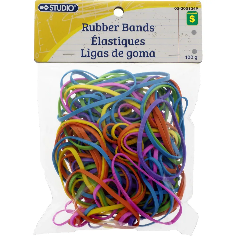 Dollarama Multicolor Rubber Bands - Case of 24 | Bramalea City Centre