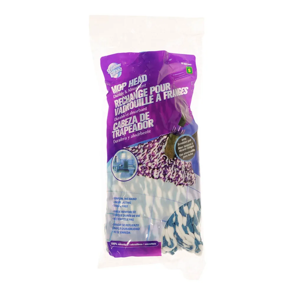 Microfibre Mop Head (Assorted Colours) - Case of 18