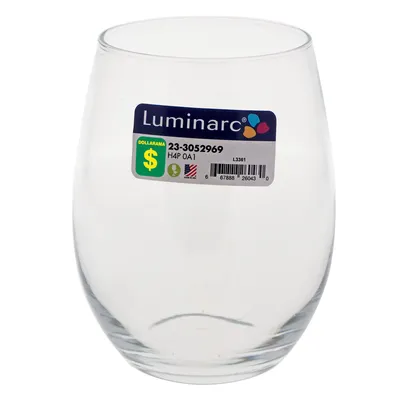 Stemless Wine Glass - Case of 12