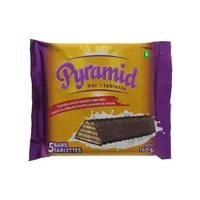 5Pk Pyramid Chocolate Wafer Bars - Case of 24