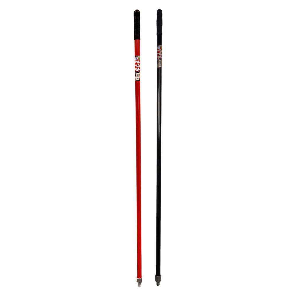Metal Broom Pole (Assorted Colours) - Case of 24