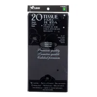 20 Sheets Black Licorice Tissue Gift Wrap - Case of 24