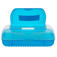 Section Hard Plastic Pencil Case - Case of 12
