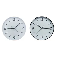 Wall Clock with Geometric Pattern (Assorted Colours) - Case of 12