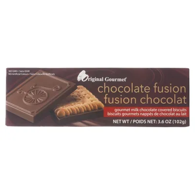 Chocolate fusion Biscuits - Case of 36