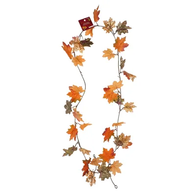 Fall leaves garland - Case of 24