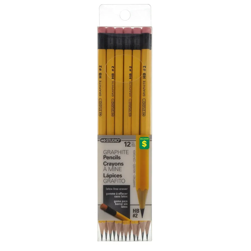 HB #2 Graphite Pencils 12PK - Case of 30