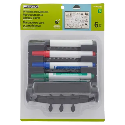 Magnetic Storage Caddy with 4 Markers - Case of 12