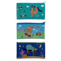 Pencil case with animal print design - Case of 24