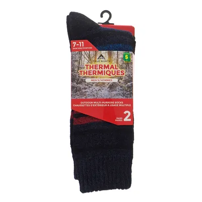 2PK of Thermal Outdoor Socks for Men - Case of 36