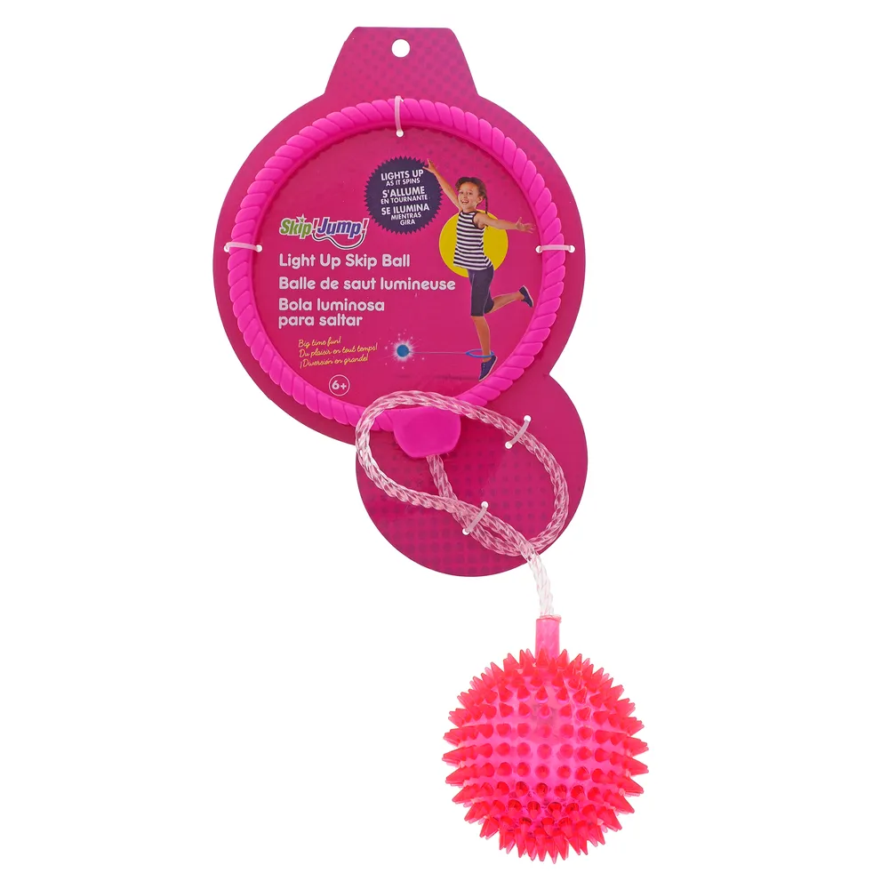 Light Up Skip Rope Ball with Light - Case of 12