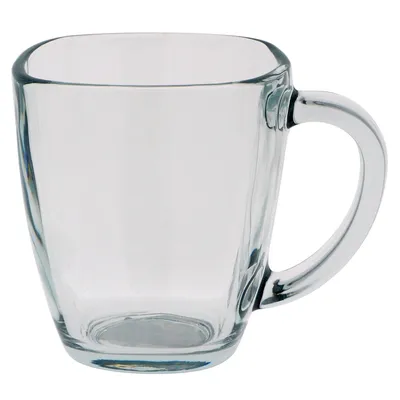Square Glass Mug - Case of 12