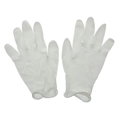 10PK Disposable Latex Gloves - Case of 24