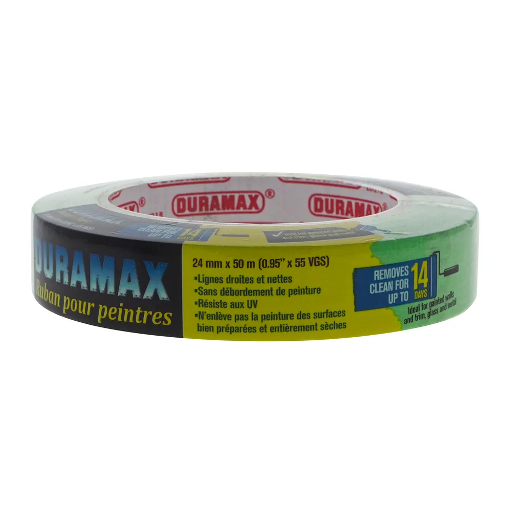 Dollarama Green Painters Tape - 24mm - Case of 36 | Niagara Pen Centre