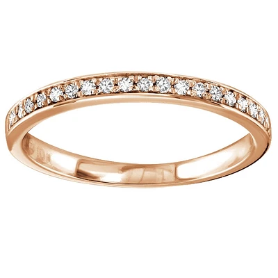 Half-eternity band for woman