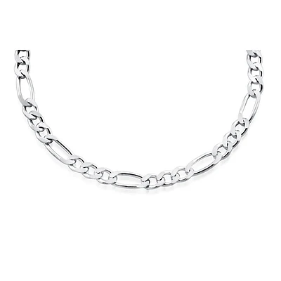 Chaîne 14'' figaro pour enfant - Argent sterling. Color: argent | Doucet Latendresse