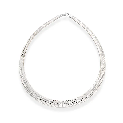 Cleopatra necklace - Sterling silver. Color: silver | Doucet Latendresse