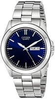 Citizen watch for men - Blue dial with quartz movement and mineral crystal | Doucet Latendresse