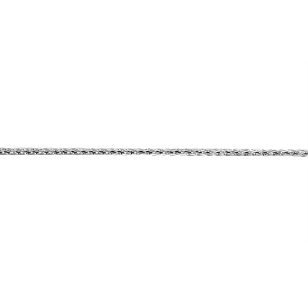 7.5'' Bracelet in 10k White Gold. Color: white | Doucet Latendresse