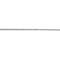 7.5'' Bracelet in 10k White Gold. Color: white | Doucet Latendresse