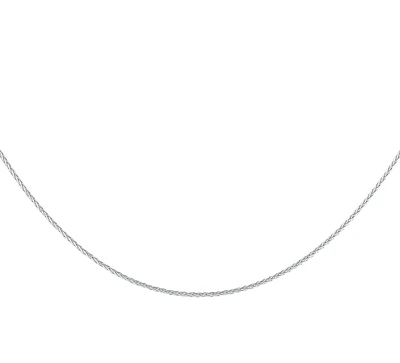 Chaîne 20'' - Argent sterling avec fini plaqué rhodium. Color: argent | Doucet Latendresse