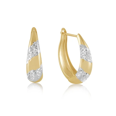 Boucles d'oreilles anneaux pour femme